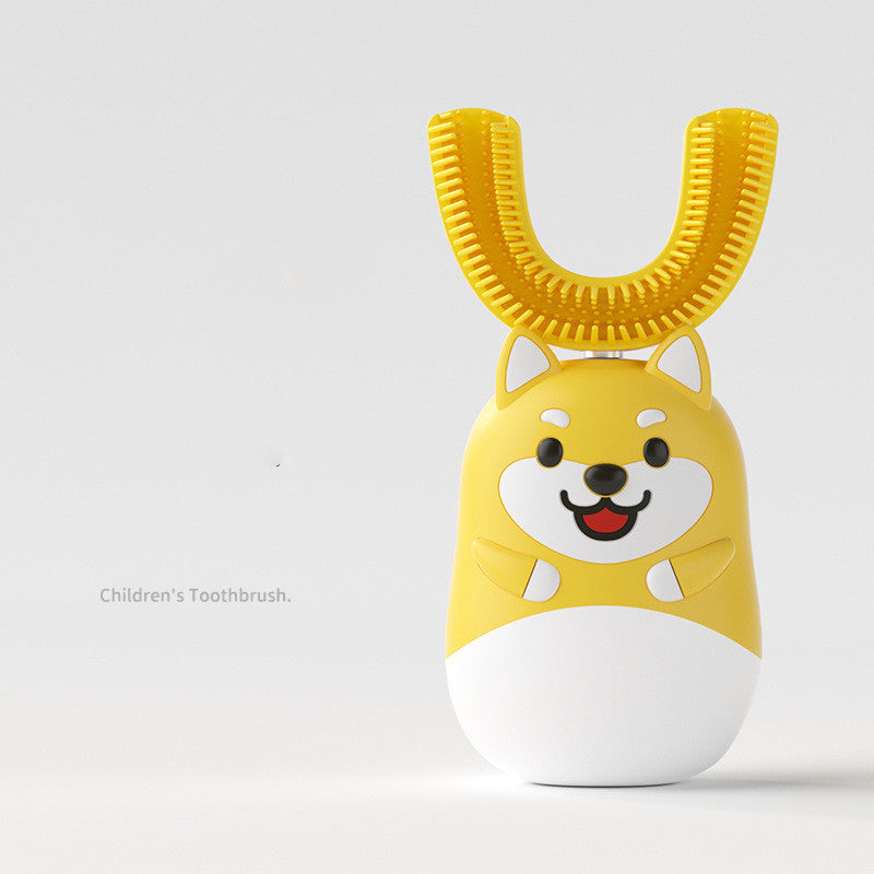 AlevioHealth™ Children's Electric Toothbrush U-shaped Automatic Intelligent Ultrasonic