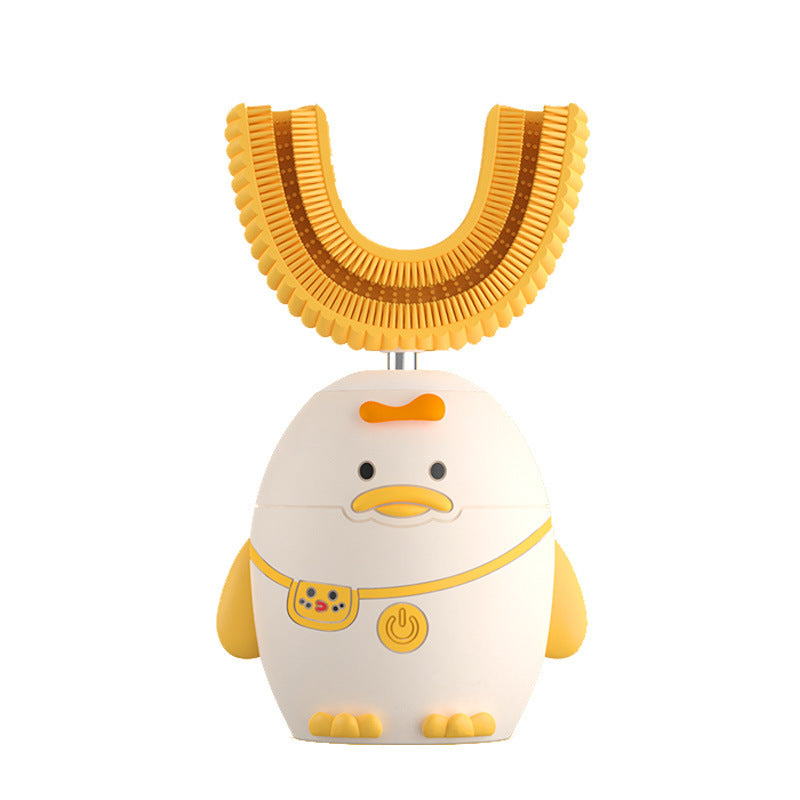 AlevioHealth™ Electric Toothbrush for Kids Silicon Automatic Ultrasonic Teeth Tooth Brush Cartoon Pattern for Children Smart 360 Degrees U